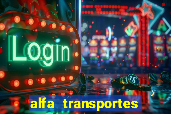 alfa transportes novo hamburgo